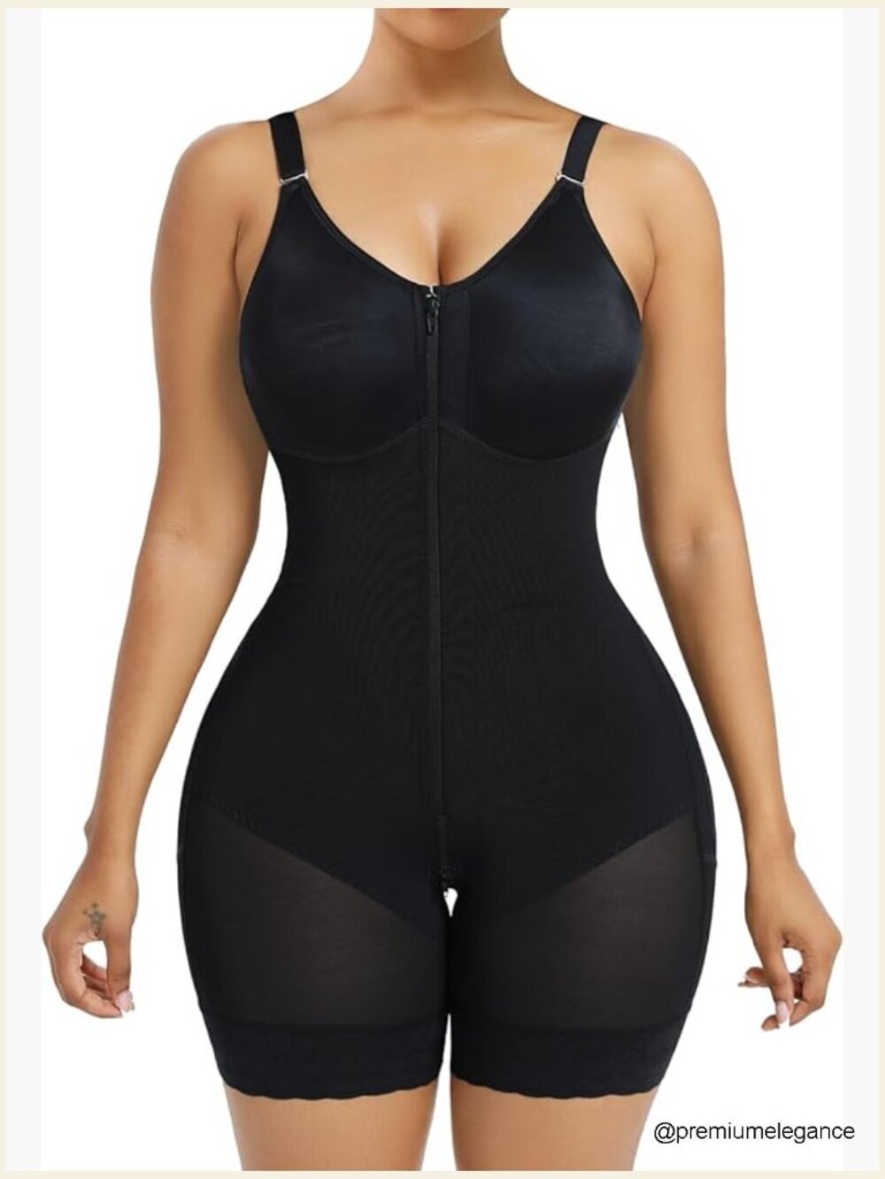 Postpartum Shapewear Bodysuit Tummy Control Fajas Moldeadoras Zipper Crotch